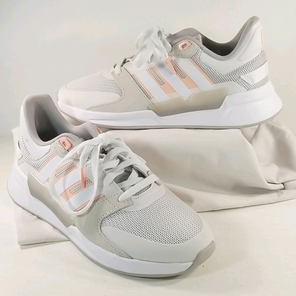 adidas Shoes - ADIDAS Run90S Women's Sneaker White/Glow Pink NWOB